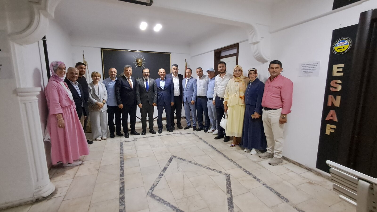 Başkan Barış Aktepe 1600 esnaf adına konuştu 
