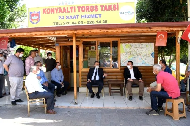 Başkan Esen: "Tüm taksileri dezenfekte ediyoruz"