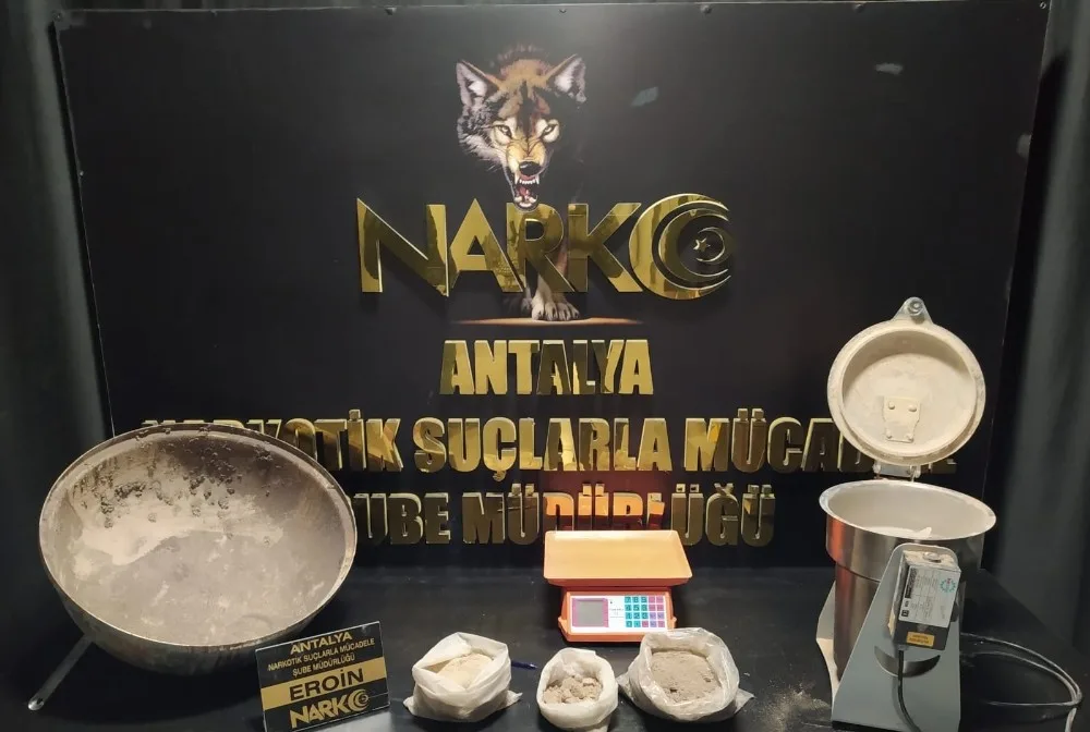Eroin ile yakalanan şüpheli tutuklandı